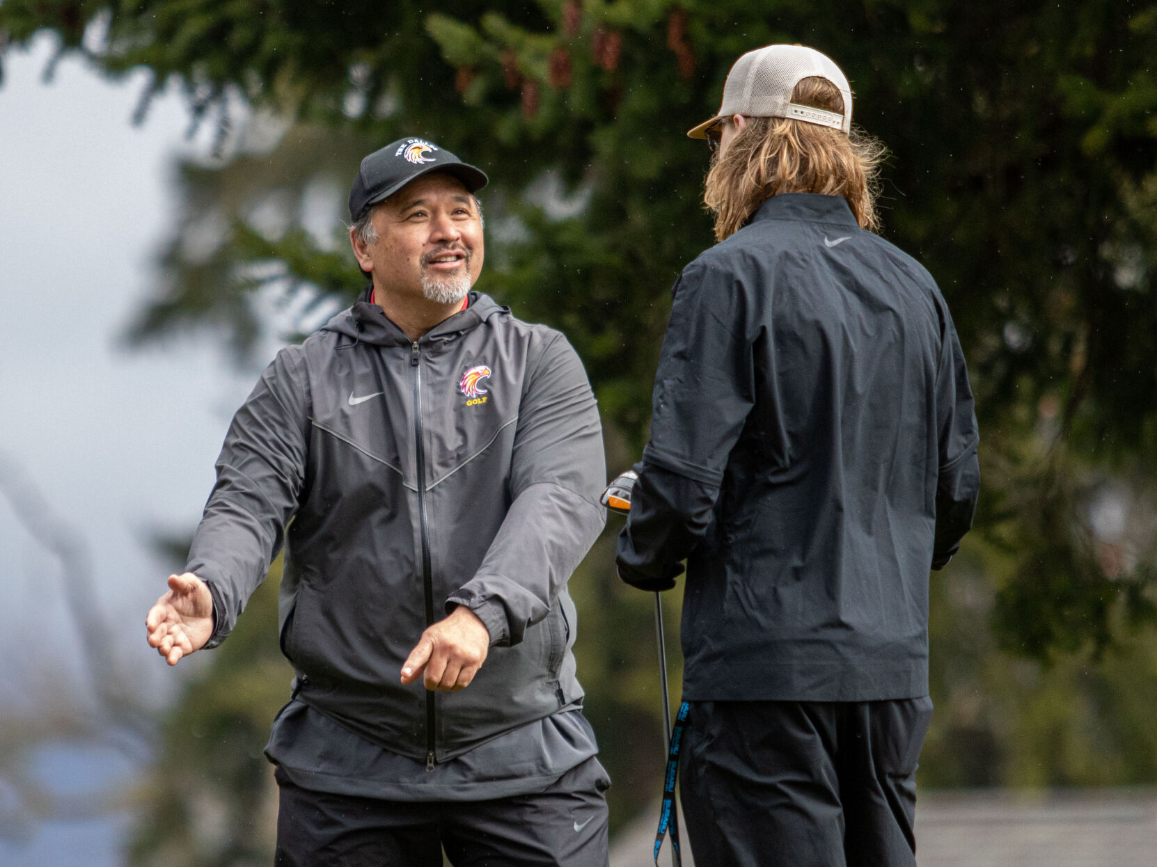 The Dalles plays at larger boys golf tourneys